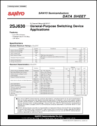 Click here to download 2SJ630 Datasheet