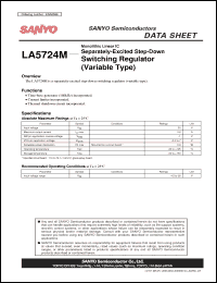 Click here to download LA5724M Datasheet