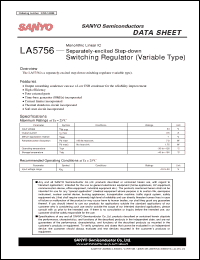 Click here to download LA5756 Datasheet