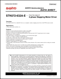 Click here to download STK672-632A-E Datasheet