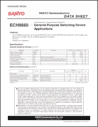 Click here to download ECH8660 Datasheet