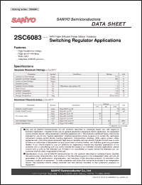 Click here to download 2SC6083 Datasheet