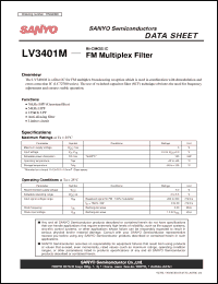 Click here to download LV3401M Datasheet