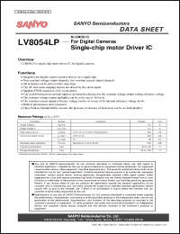 Click here to download LV8054LP Datasheet