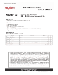 Click here to download MCH6122 Datasheet