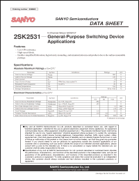 Click here to download 2SK2531 Datasheet