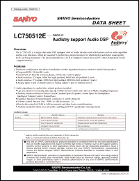 Click here to download LC750512E Datasheet
