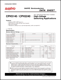 Click here to download CPH3240 Datasheet
