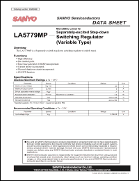 Click here to download LA5779MP Datasheet