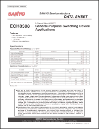 Click here to download ECH8308 Datasheet