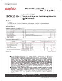 Click here to download SCH2310 Datasheet