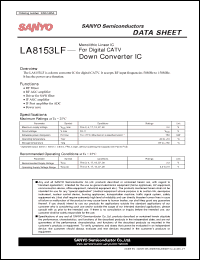 Click here to download LA8153LF Datasheet