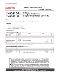 Click here to download LV8052LP Datasheet