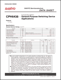 Click here to download CPH6438 Datasheet