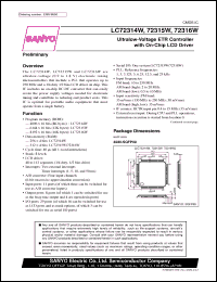 Click here to download LC72314W Datasheet
