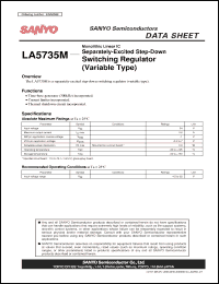 Click here to download LA5735M Datasheet