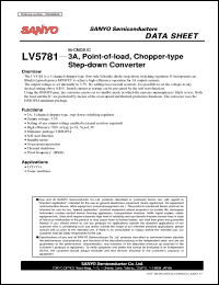 Click here to download LV5781 Datasheet