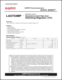Click here to download LA5753MP Datasheet