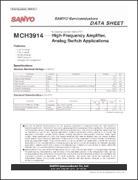 Click here to download MCH3914 Datasheet