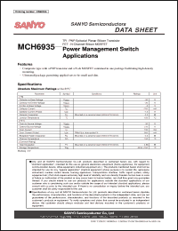 Click here to download MCH6935 Datasheet