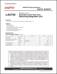 Click here to download LA5752 Datasheet
