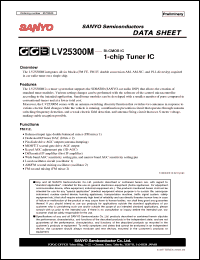Click here to download LV25300M Datasheet