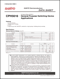 Click here to download CPH5616 Datasheet