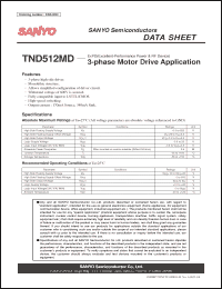 Click here to download TND512MD Datasheet