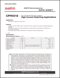 Click here to download CPH5518 Datasheet
