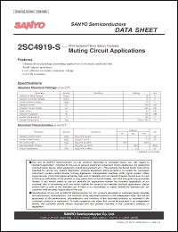 Click here to download 2SC4919-S Datasheet