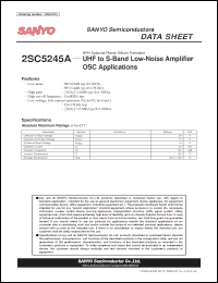 Click here to download 2SC5245A Datasheet
