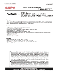 Click here to download LV4901H Datasheet