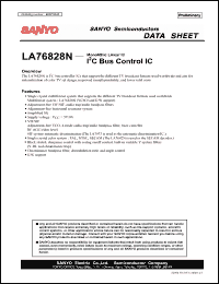 Click here to download LA76828N Datasheet