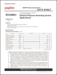 Click here to download ECH8901 Datasheet