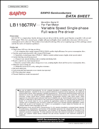 Click here to download LB11867RV Datasheet