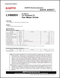 Click here to download LV8800V Datasheet