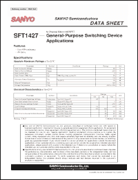 Click here to download SFT1427 Datasheet