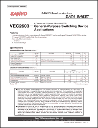 Click here to download VEC2603 Datasheet