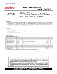 Click here to download LA7848 Datasheet