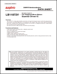 Click here to download LB11872V Datasheet