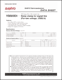 Click here to download VS003E4 Datasheet