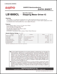 Click here to download LB1800CL Datasheet