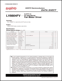 Click here to download LV8804FV Datasheet