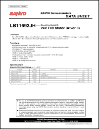 Click here to download LB11693JH Datasheet