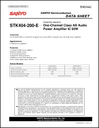 Click here to download STK404-200-E Datasheet