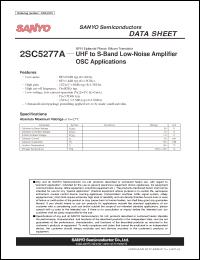 Click here to download 2SC5277A Datasheet