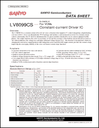 Click here to download LV8099CS Datasheet