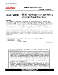 Click here to download LE25FW808 Datasheet
