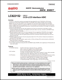 Click here to download LC822152 Datasheet
