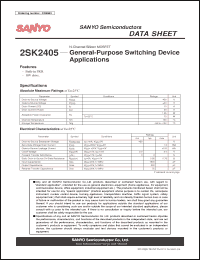 Click here to download 2SK2405 Datasheet